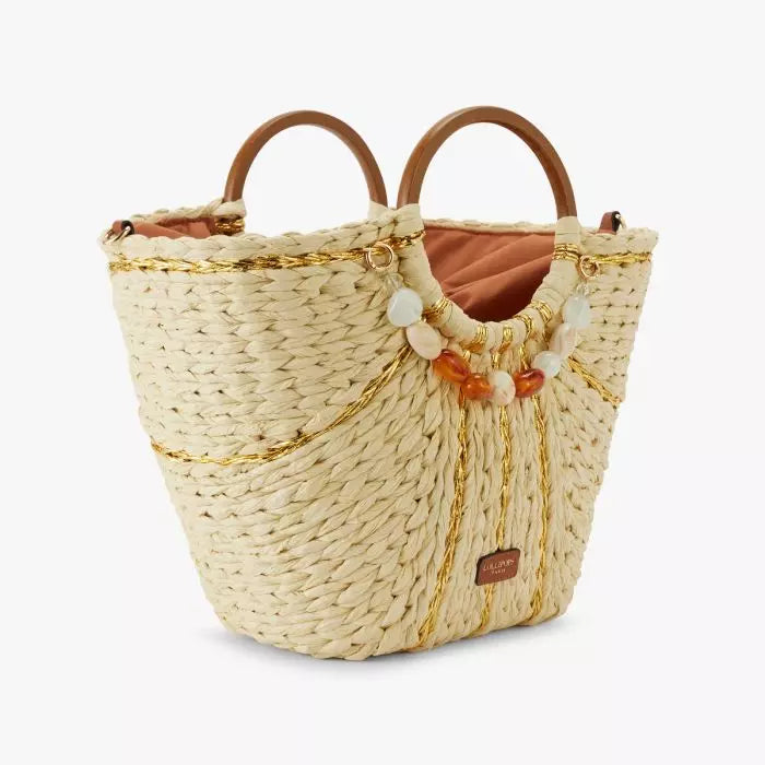 Sac panier beige Nabha Lollipops