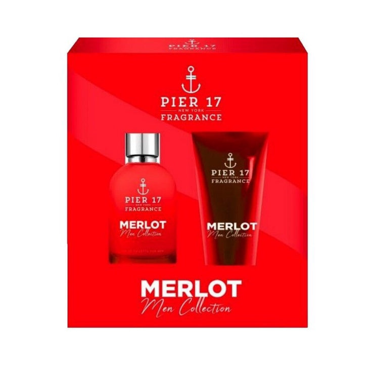 Coffret Pier 17 Merlot Men collection