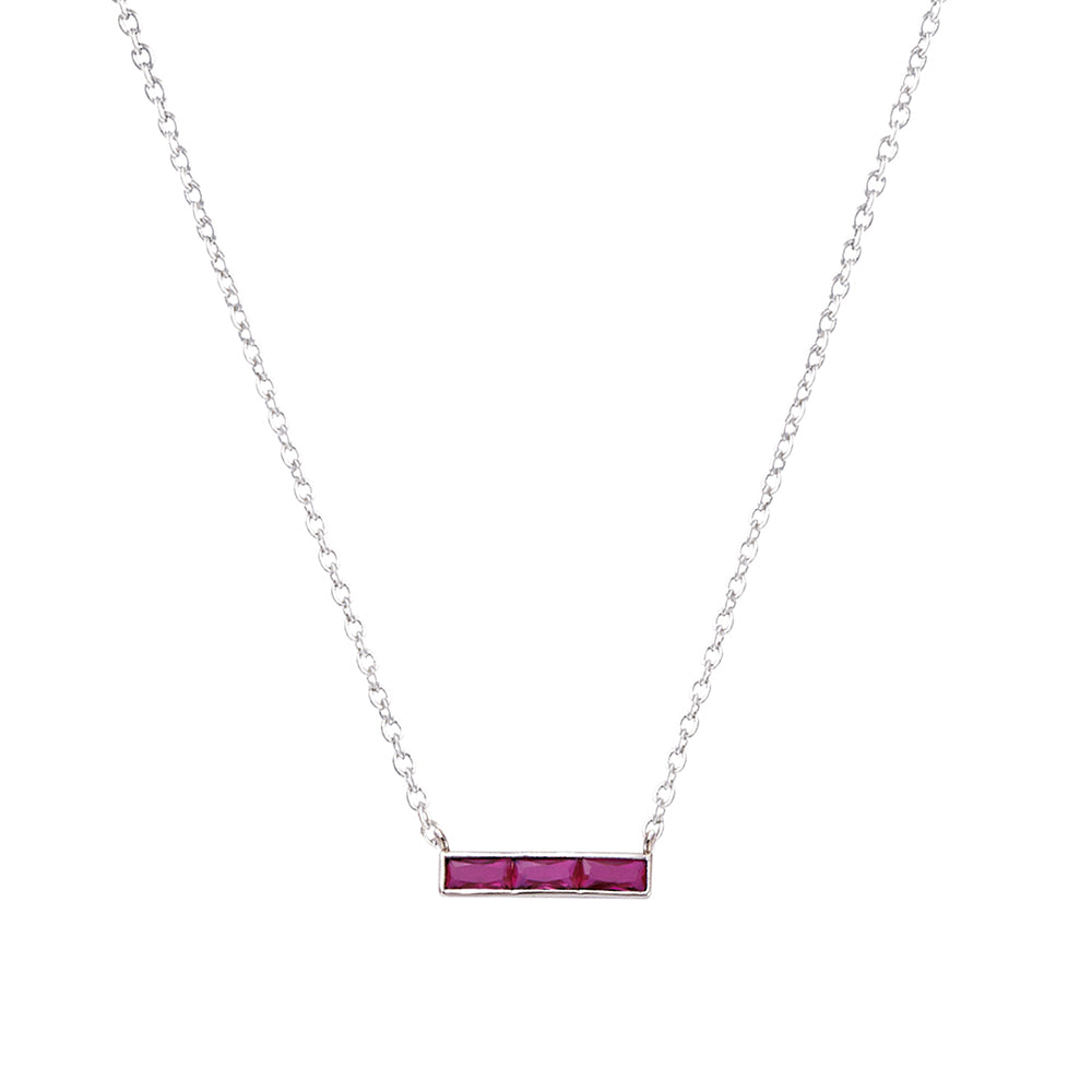 Collier Femme Argent rhodié – 600077