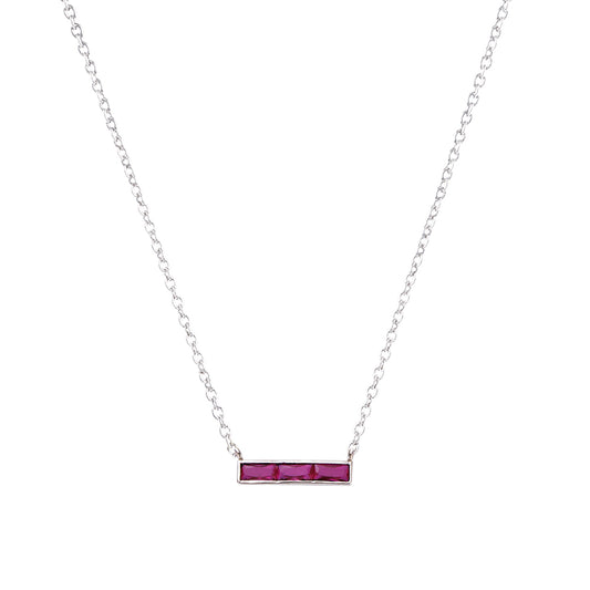 Collier Femme Argent rhodié – 600077