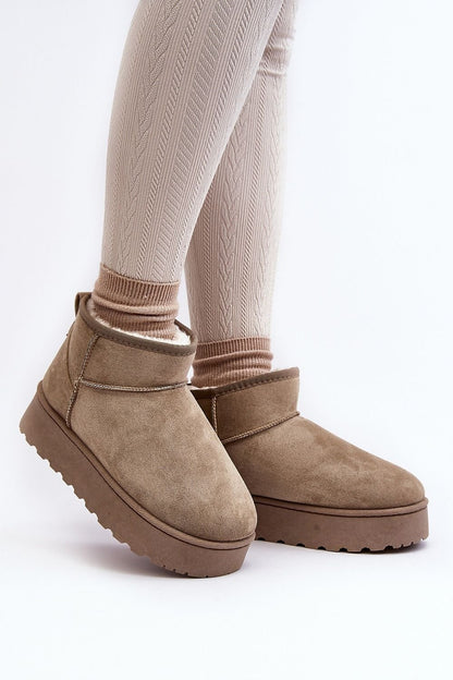 Bottines chaussons