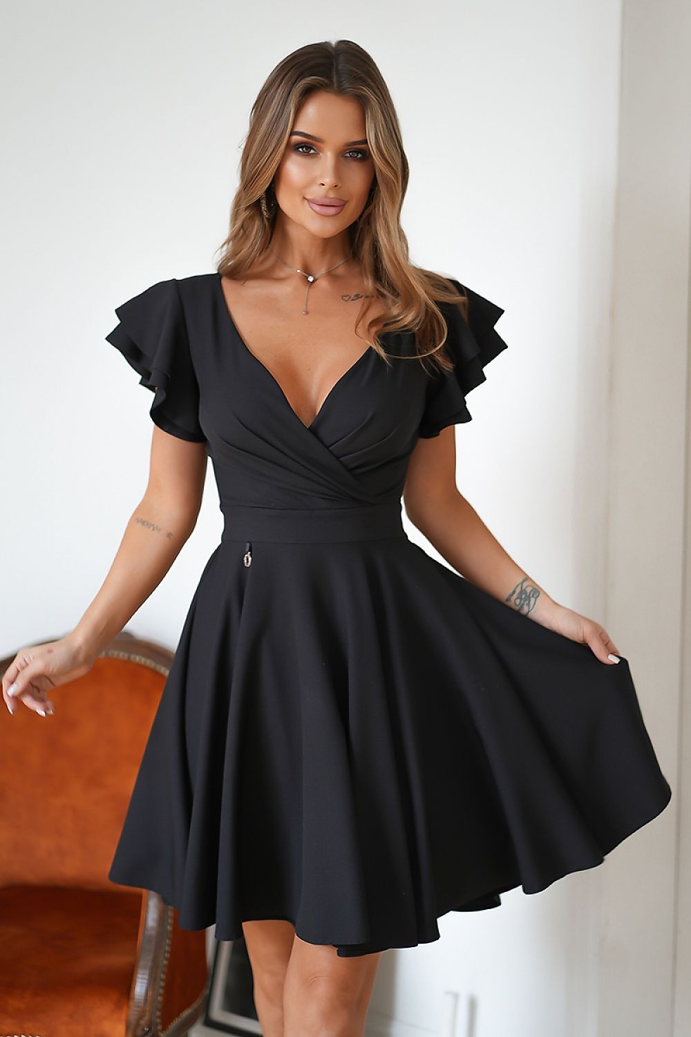 Robe de cocktail Bicotone