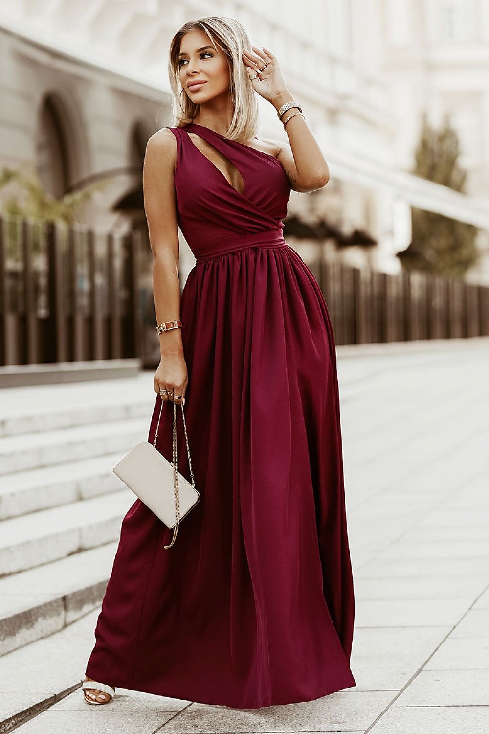 Robe de soirée longue Bicotone