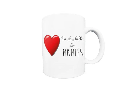 Mug "La plus belle des mamies"